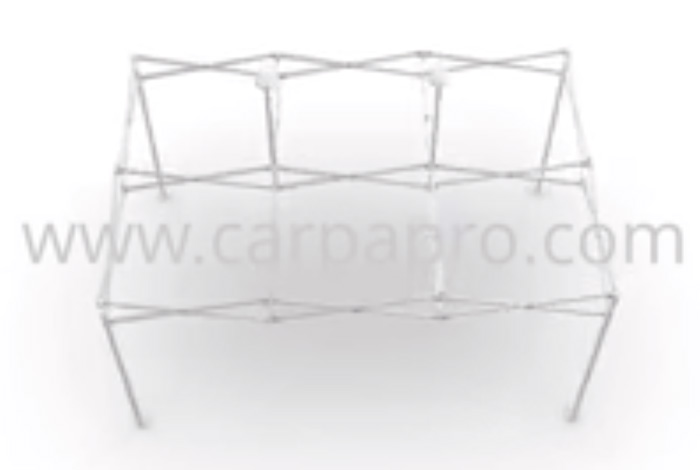 Carpas plegables CarpaPro® Basic HEX40 de 3x3 m