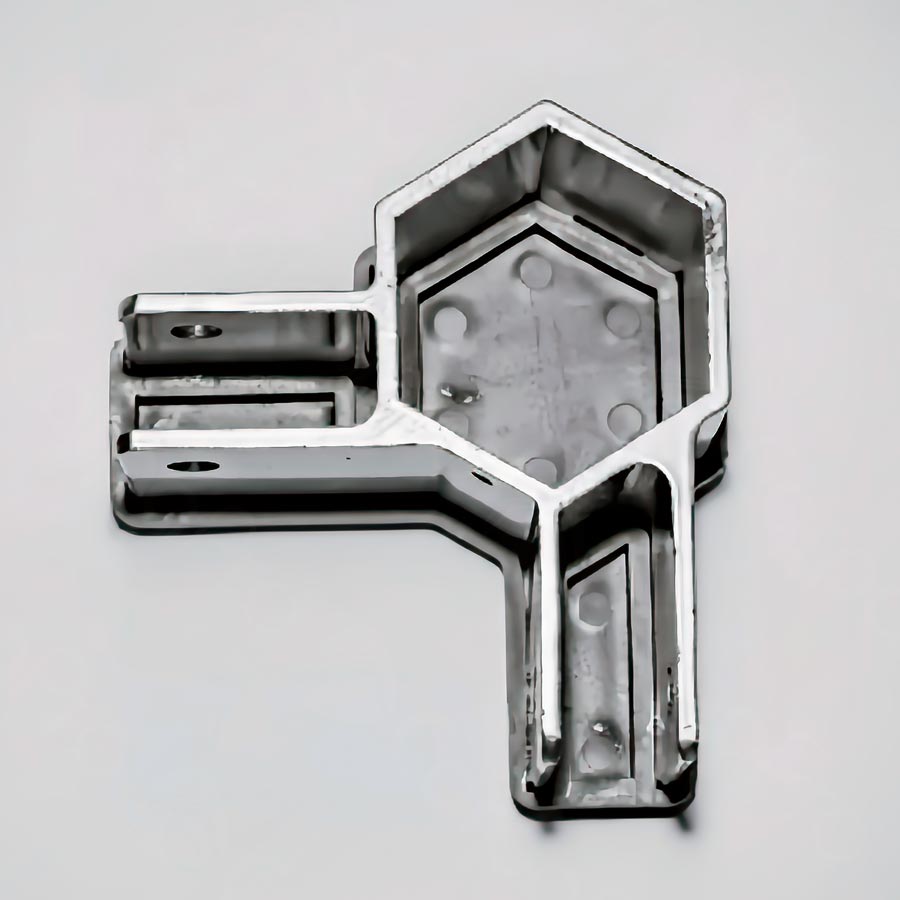 Nudo esquina L cabezal para carpa plegable